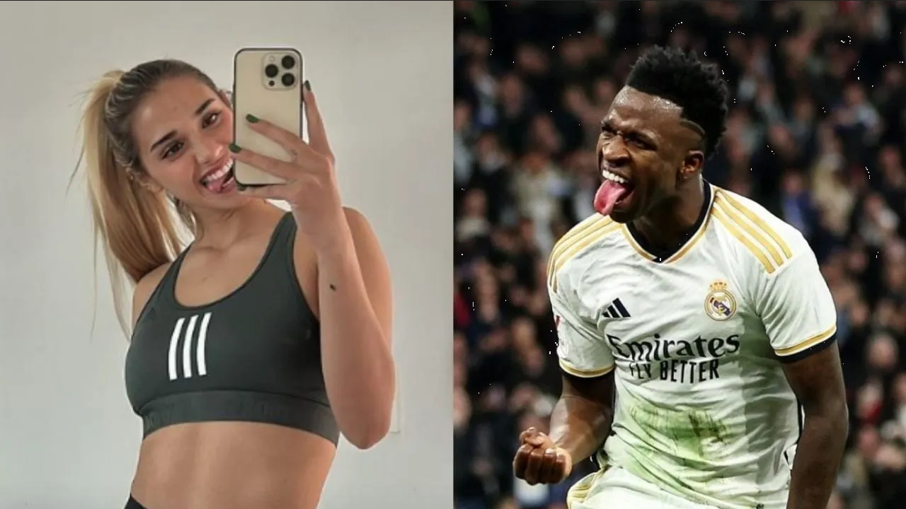 Vinicius Jr le da 'like' a foto de Nailea Vidrio ¿Qué relación hay entre ellos?