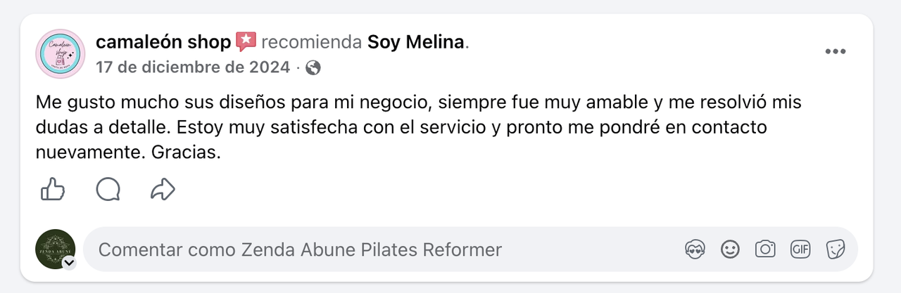 Comentario positivo