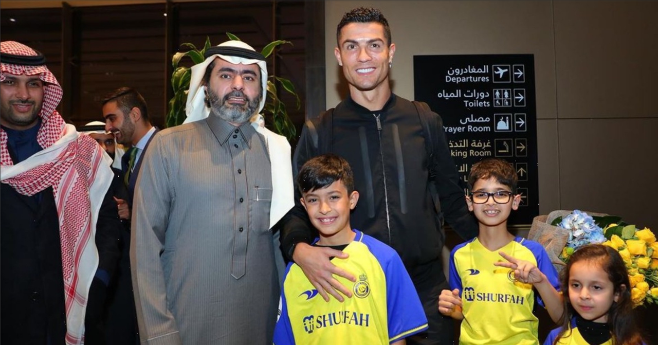 Cristiano Ronaldo aterriza en Arabia Saudita para enrolarse con el Al-Nassr