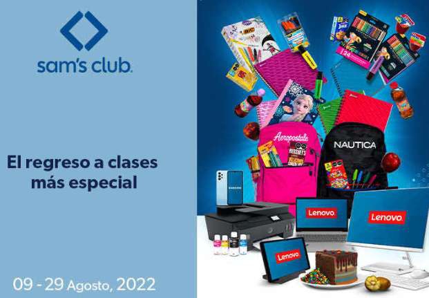 Sam's Club: Cuponera del 9 al 29 de Agosto 
