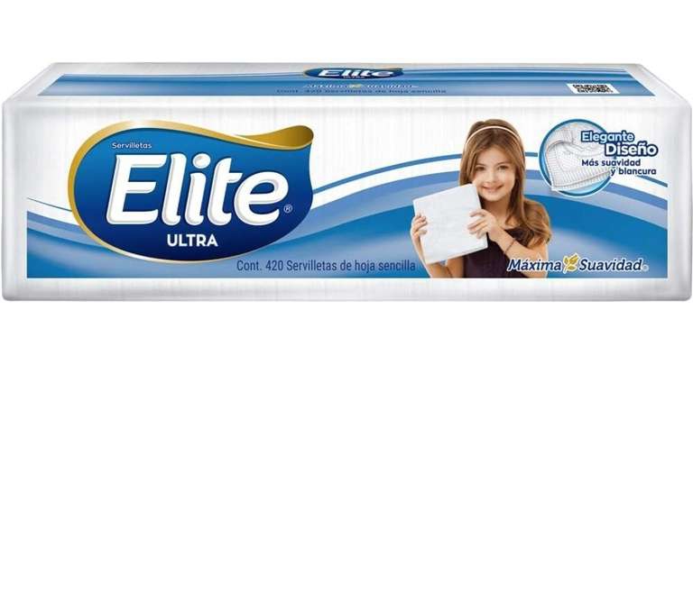 Amazon | Elite 420 servilletas $37 con planea y ahorra 
