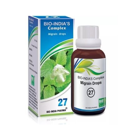 Bio India Migrain Drops (30ml)