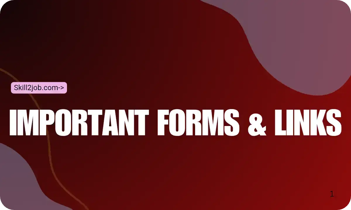 Important Forms Preview