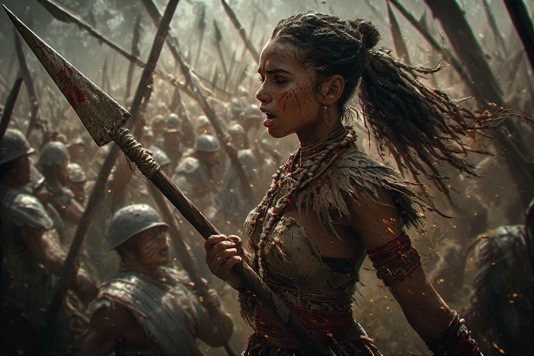 Africa-World-girl-warrior-hold-(18)