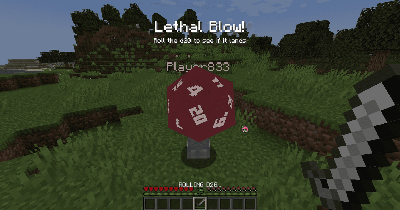 Roll For Survival Minecraft Mod