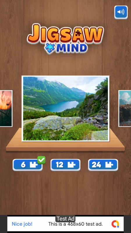 Jigsaw Mind - Jigsaw Puzzle Game Android Studio Project with AdMob Ads + Ready to Publish