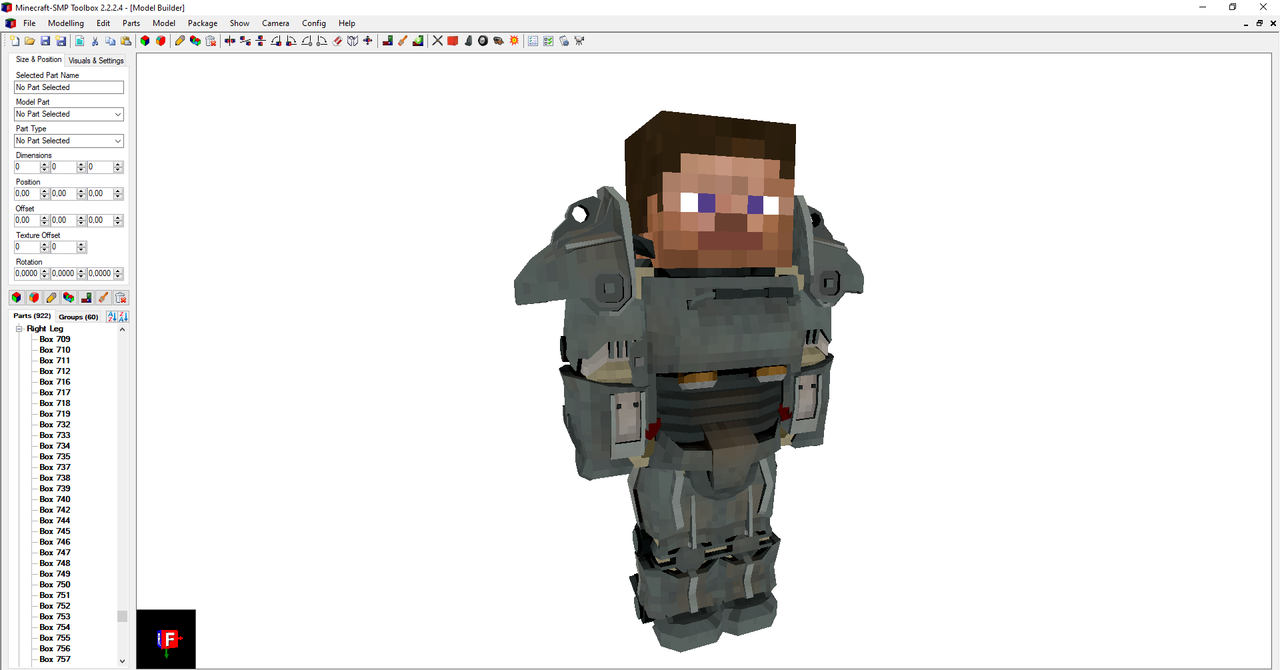 MINECRAFT: FALLOUT MODELLING