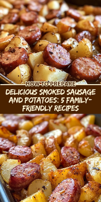 41 Delicious Smoked Sausage and Potatoes 5 Family Friendly Recipes