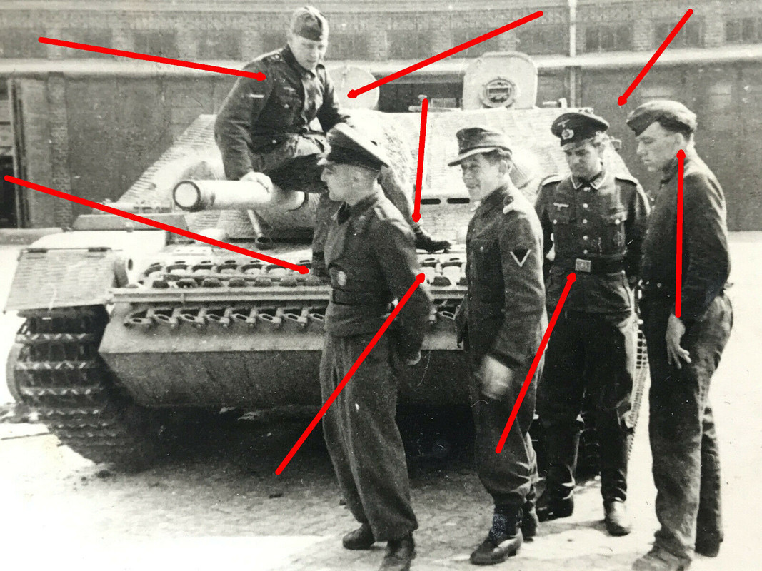 Foto, Jagdpanzer IV Guderian Ente, Sturmgeschütz Abteilung