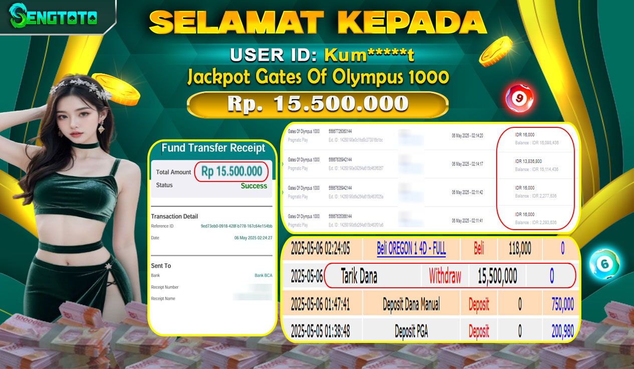BUKTI PEMBAYARAN SLOT GATES OF OLYMPUS 1000
