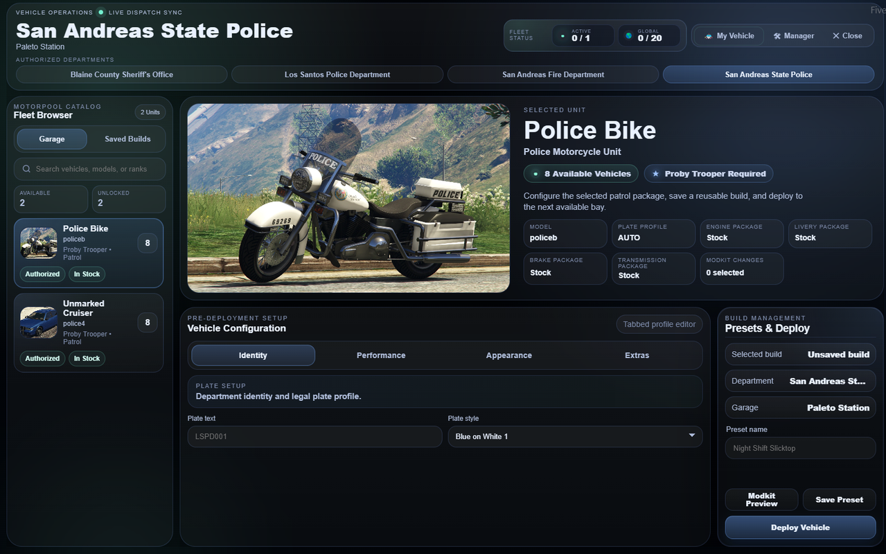 SimplePoliceGaragev2 gallery image