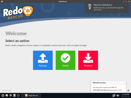 Redo Rescue Backup and Recovery 2.0.5