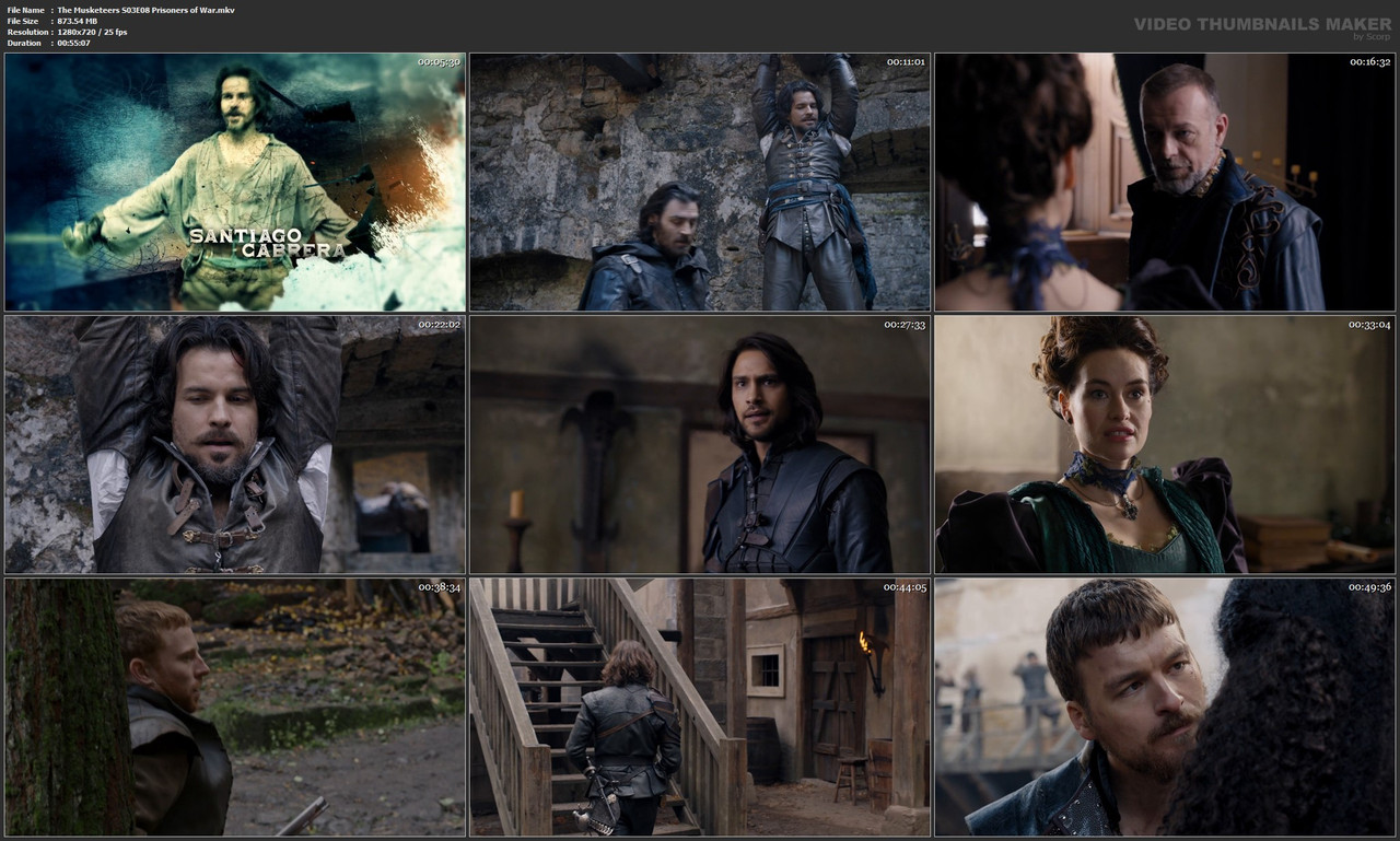 The Musketeers S03E08 Prisoners of War.mkv