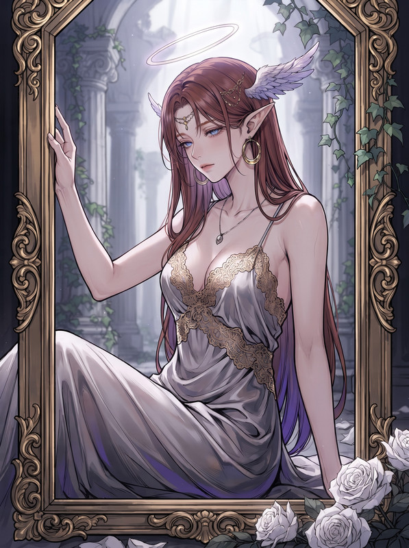 Violet Masquerade Style