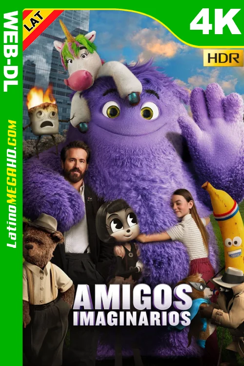 Amigos imaginarios (2024) Latino UltraHD HEVC HDR10+ AMZN WEB-DL 2160P