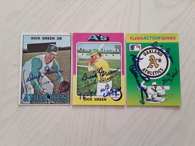 MLB Dick Green 3/5
