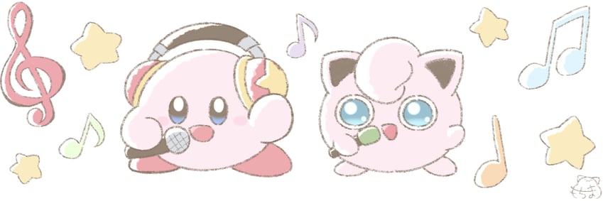 kirby-jigglypuff-and-mike-kirby-pokemon-