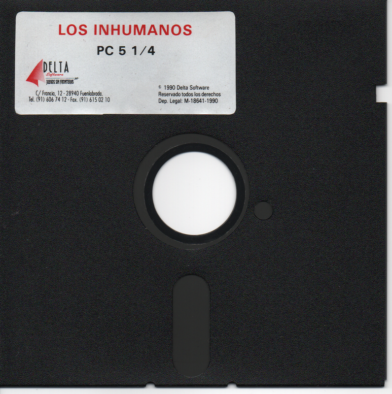 los inhumanos pc disquete