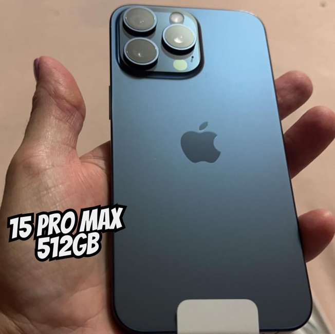 Apple iPhone 15 Pro Max (512 GB) — Titânio Azul