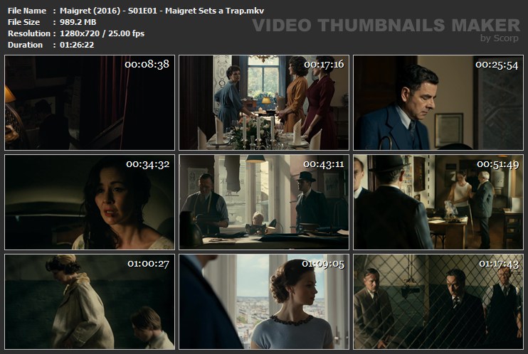 Maigret (2016) S01E01 Maigret Sets a Trap mkv