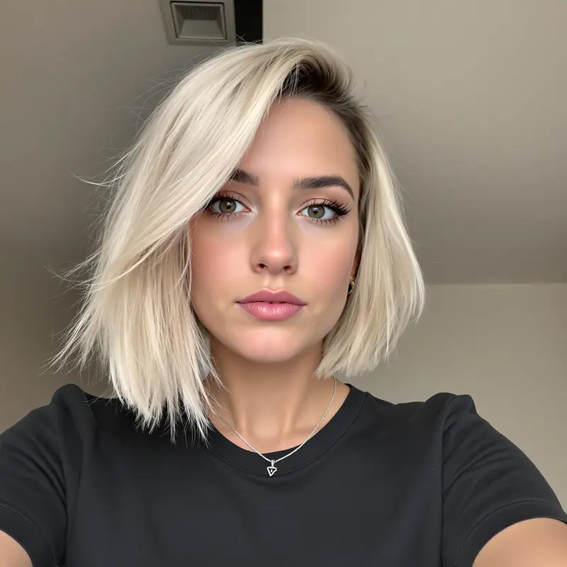 Radiant Grace: The Allure of Classic Blonde - old money blonde short hair