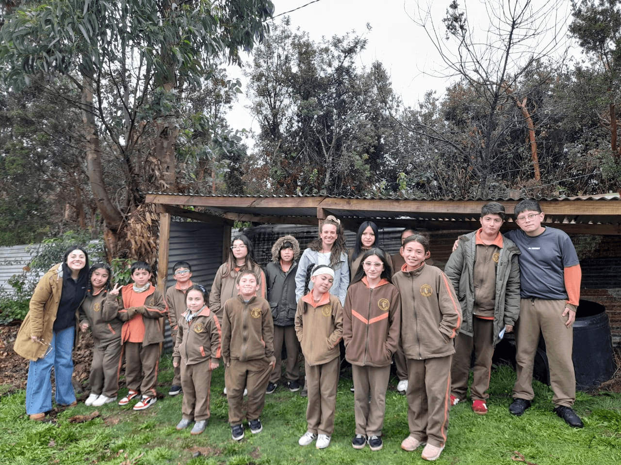 Brigada Verde del Colegio Monte Verde se Capacita en Taller de Residuos Orgánicos