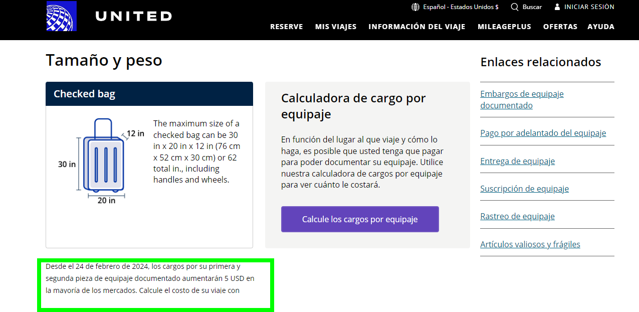 United Airlines: opiniones sobre la aerolínea, equipaje - Foro Aviones, Aeropuertos y Líneas Aéreas