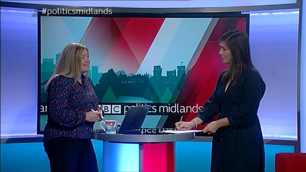 09.12 - 08.30.00 - Politics Midlands. Elizabeth Glinka with the lates....ts_snapshot_17.28.118