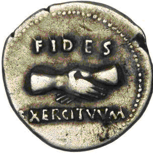 Glosario de monedas romanas. EJÉRCITO. 9