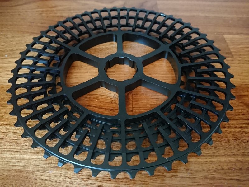 Looks good though I went at it with a grinder