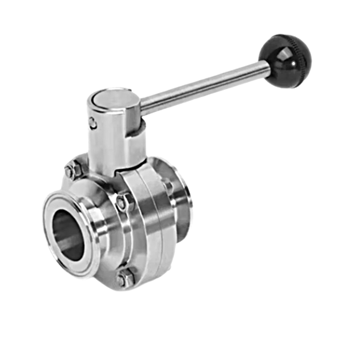 Tri Clamp valve Circle handle 0