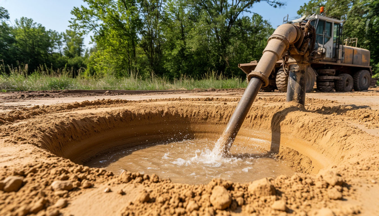 Очистка скважины от песка