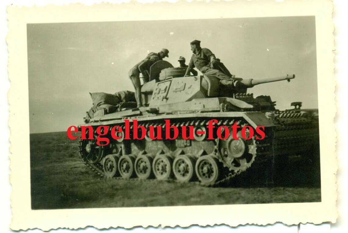 Afrikakorps - WH - PANZER III mit Tarnung - WÜSTE - 3