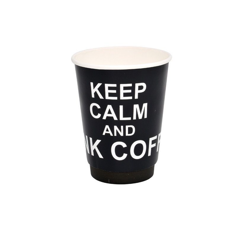 ΠΟΤΗΡΙ ΧΑΡΤΙΝΟ "KEEP CALM- COFFEE" 14oz (DW) 25ΤΕΜ