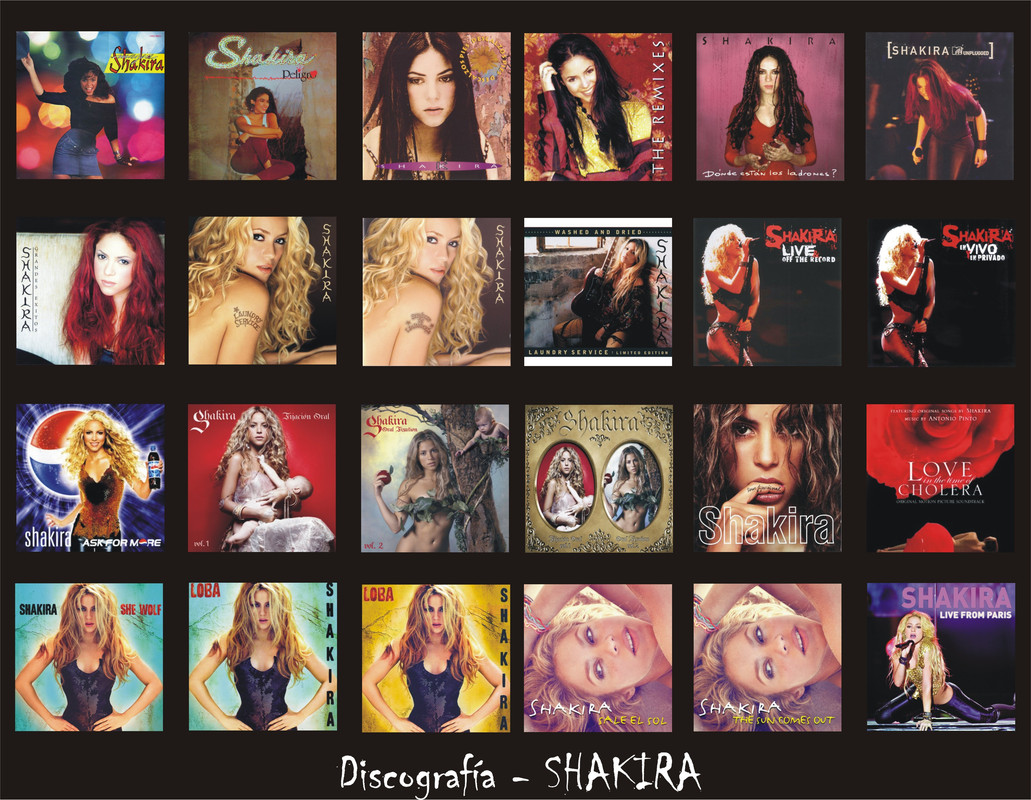d s - Shakira: Discografía Interactiva