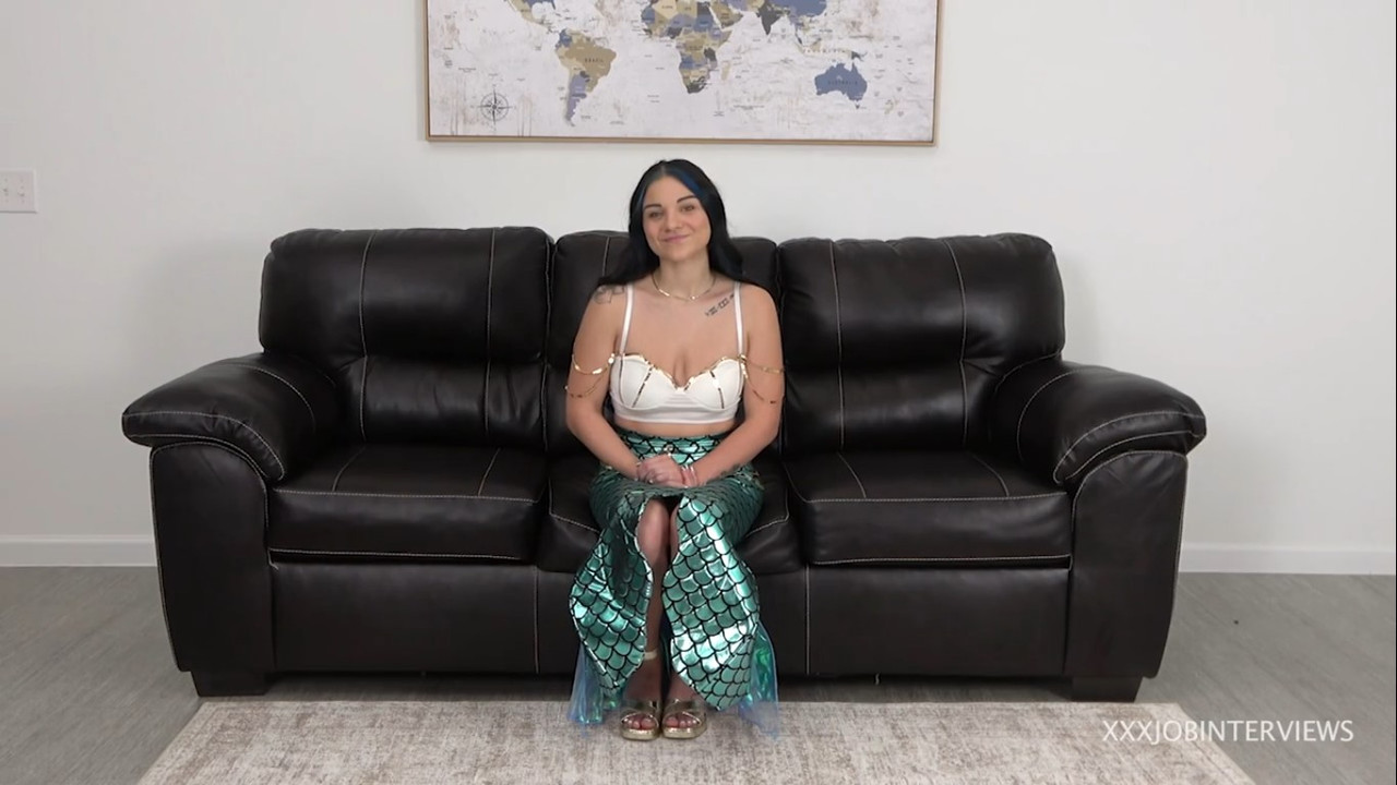 XXXJobInterviews 25 07 06 Jayde Kalipso does first anal in sexy Mermaid Interview