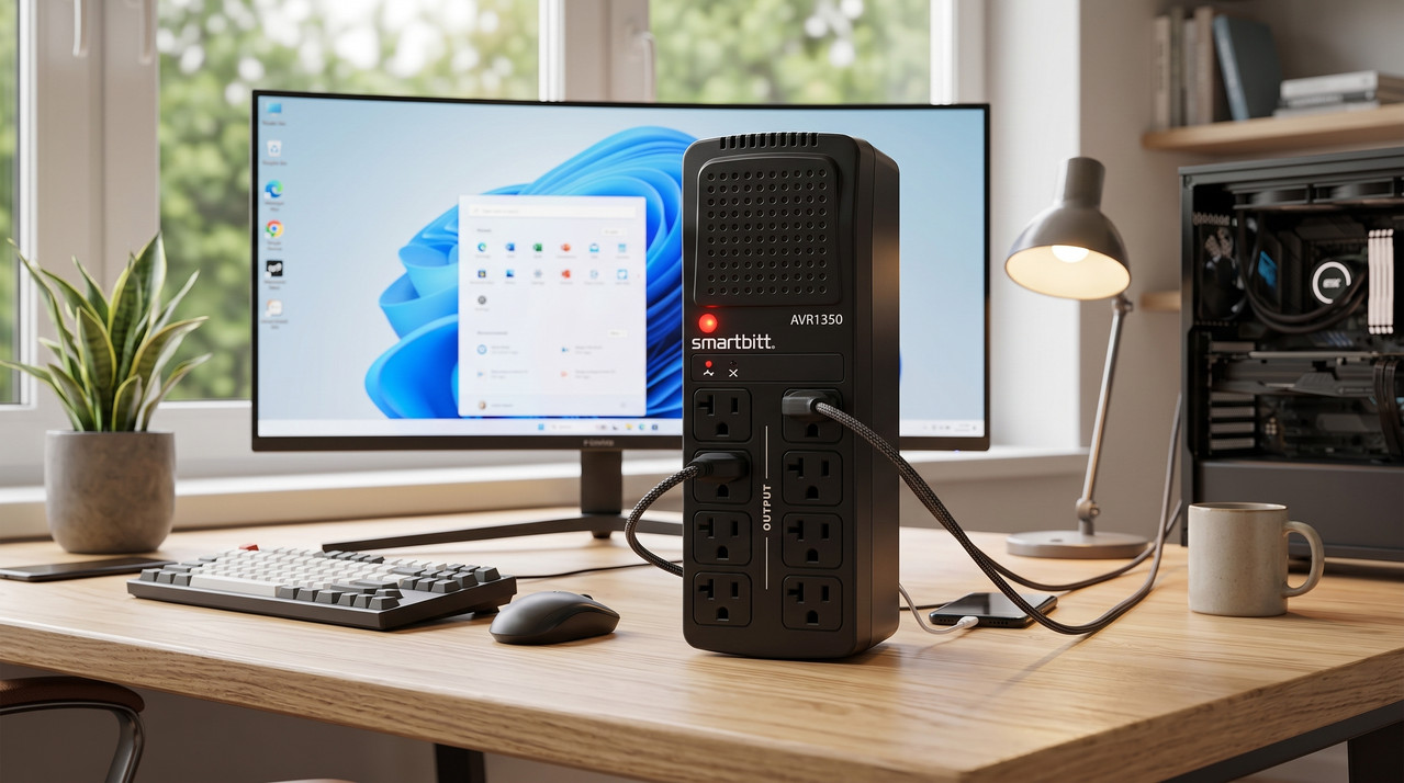 Regulador de voltaje Smartbitt SBAVR1350