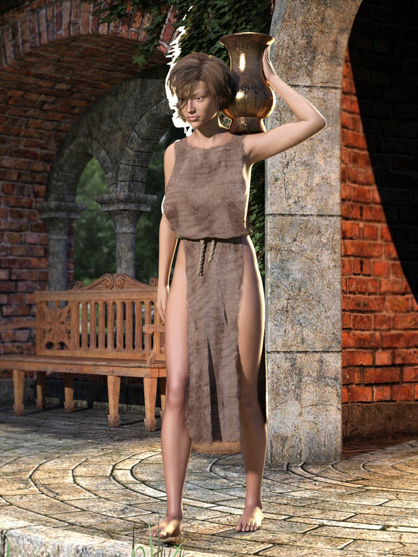 SY Rag Tunic dForce Iray Genesis 8 Female