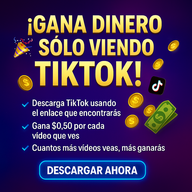Promoción App TikTok