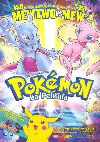 Pokémon The First Movie: Mewtwo Strikes Back [1999][DVD R4][Latino]