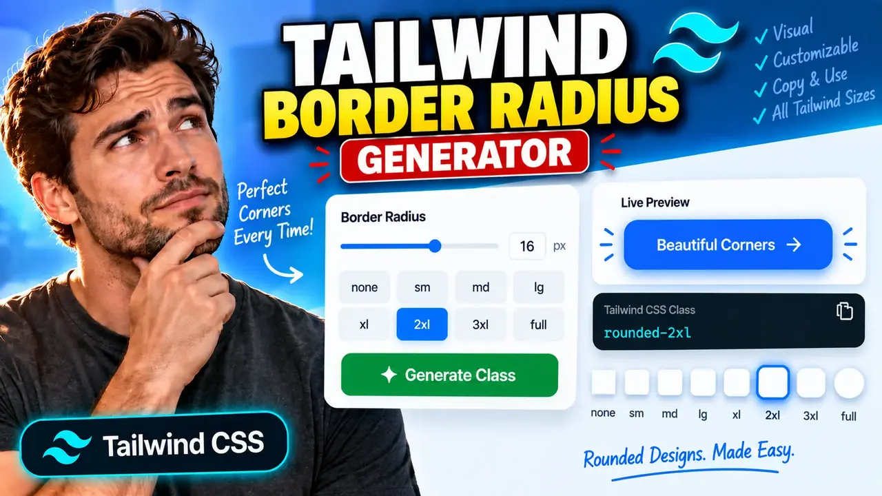 Tailwind Border Radius Generator Free