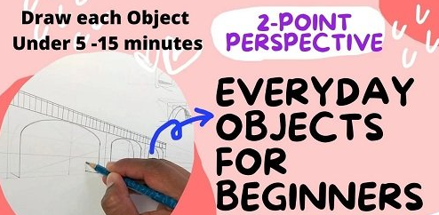 Perspective Drawing Made Simple for Beginners- 2 Point Perspective - Part 2 of 3