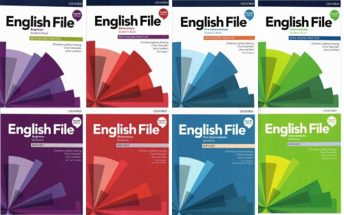 English File 4th Edition - Beginner, Elementary, Pre Intermediate, Intermediate, IntermediatePlus (Audio+Video)
