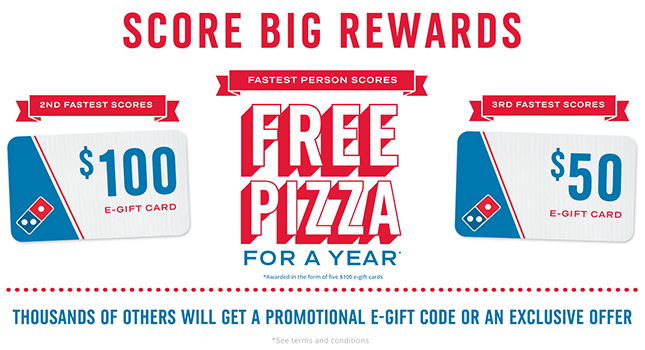 Score Big: FREE + Domino’s Pizza Gift Card – How to Claim Yours Fast! Score Big: FREE + Domino’s Pizza Gift Card – How to Claim Yours Fast!