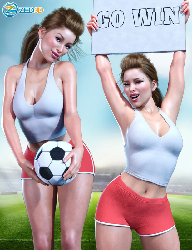 z cheerleader shape and pose mega set 00 main daz3d