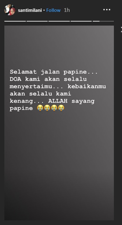 kabar duka dari ayah Dewi Perssik