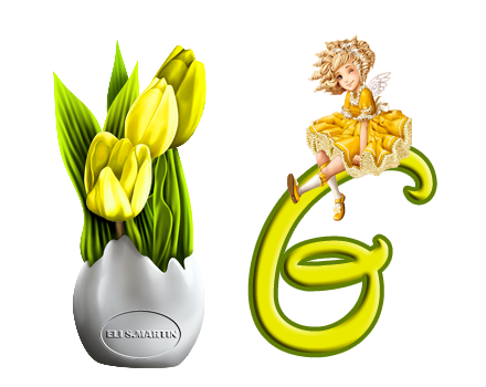 Tulipanes amarillos G