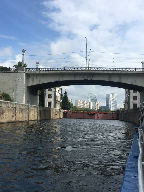 Речная прогулка : Троице-Лыково до Москва-Сити. 