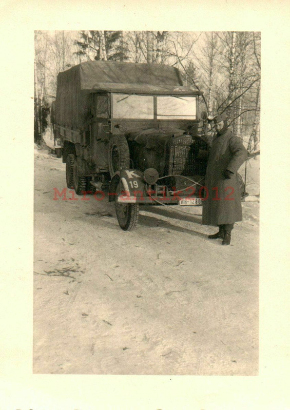 Foto Wk2 Lkw mit Plane im Winter Einsatz