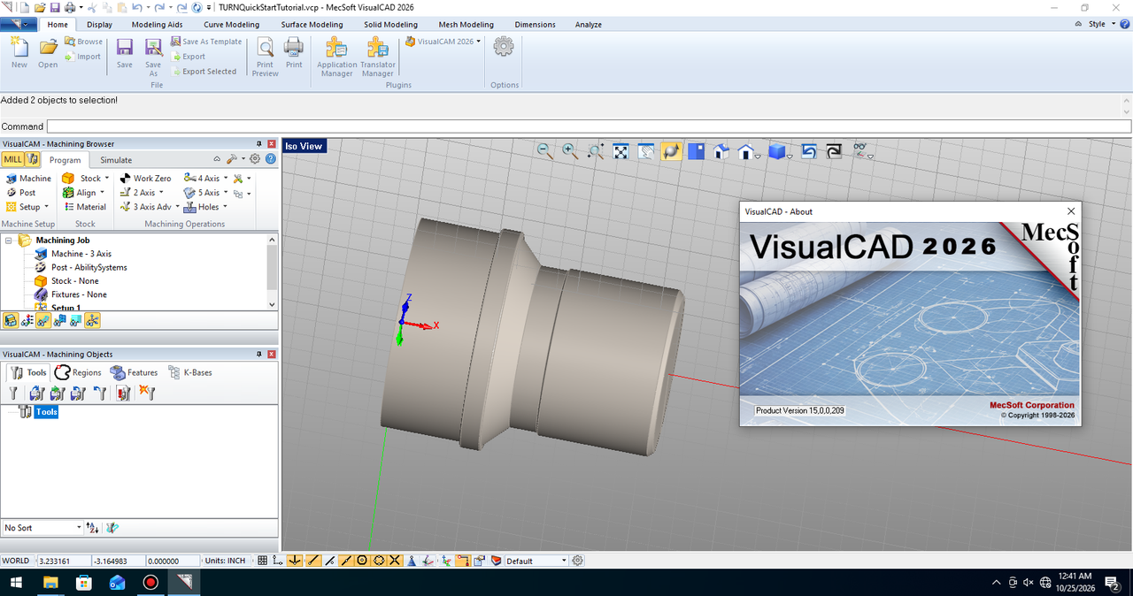 Working with VisualCAD 2026 v15.0.209 full activated